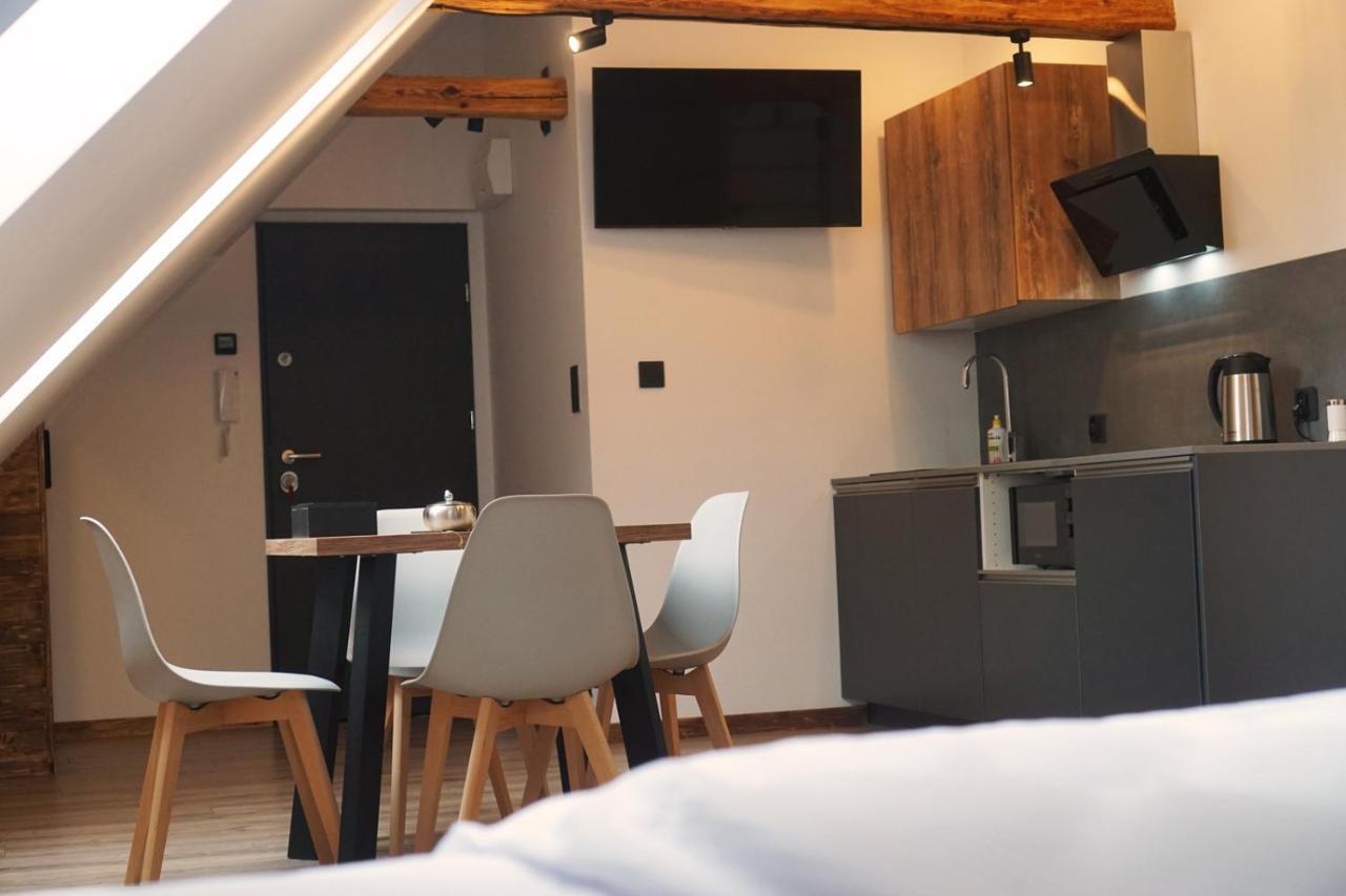 Kamienica Na Nowo Apartamenty Warszawska Mrągowo Esterno foto